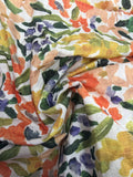 5 print paint floral designs (orange)
