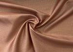 Plain striped metallic brocade