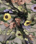 3D floral lace