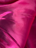 Silky metallic organdy
