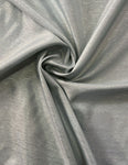 Silver metallic brocade