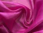 Crinkle crepe organza