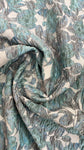 Tulip metallic floral brocade