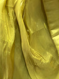 Silky metallic organdy