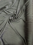 Metallic striped crinkle silk