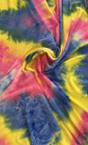 Tie and dye lycra