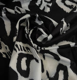5 prints black and white abstract designs