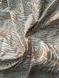 5 print brown zebra design