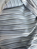 Striped soft polyester