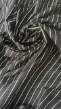 Striped cotton chiffon