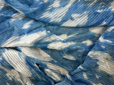 Abstract pleated organza (available in many colours)