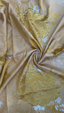 Big Floral metallic brocade (available in other colours)