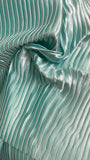 American pleated satin