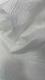 Thick crinkle lined organza