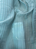 Pleated chiffon