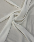Off white dot chiffon
