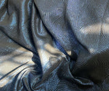 Swirly metallic brocade