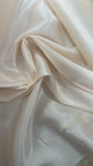 Shimmer crepe satin