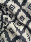 5 print black and grey Diamond design