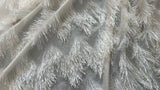 Zigzag tassel pique