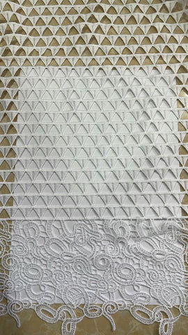 Triangle border lace