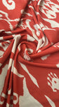 Tribal  cotton satin