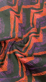 Zigzag brocade