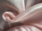 Silky metallic organdy