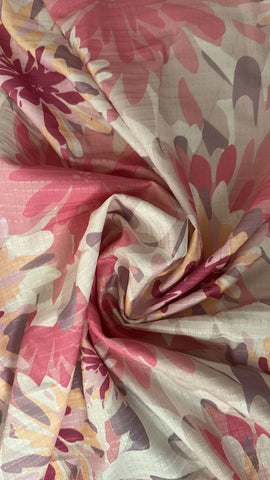 Splash striped cotton