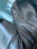 Liquid shimmer organza brocade
