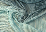Ombre pleated silk