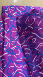 Swirly Ankara silk and chiffon set