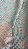Honeycomb metallic brocade (available in 2 colours)