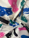Paint abstract silky suede