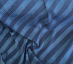 Striped burnout tassel rayon
