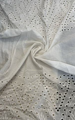 Triangle border cotton lace