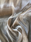 Metallic organdy