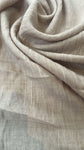 Striped crush linen