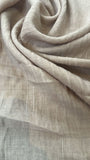 Striped crush linen