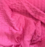 Basket weave crush lycra chiffon