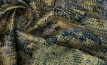 Two tone aligator brocade