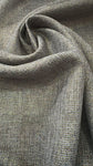 Two tone metallic woven linen