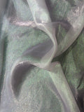 Metallic shimmer organza
