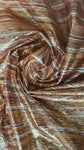 Striped multicolored foil