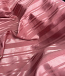 Medium striped American satin