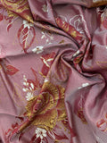 Big Floral metallic brocade (available in other colours)