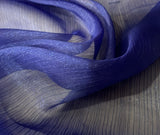 Crinkle crepe organza