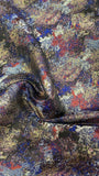 Abstract metallic brocade