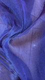 Micro pleated organza