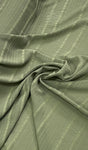 Crinkle striped chiffon